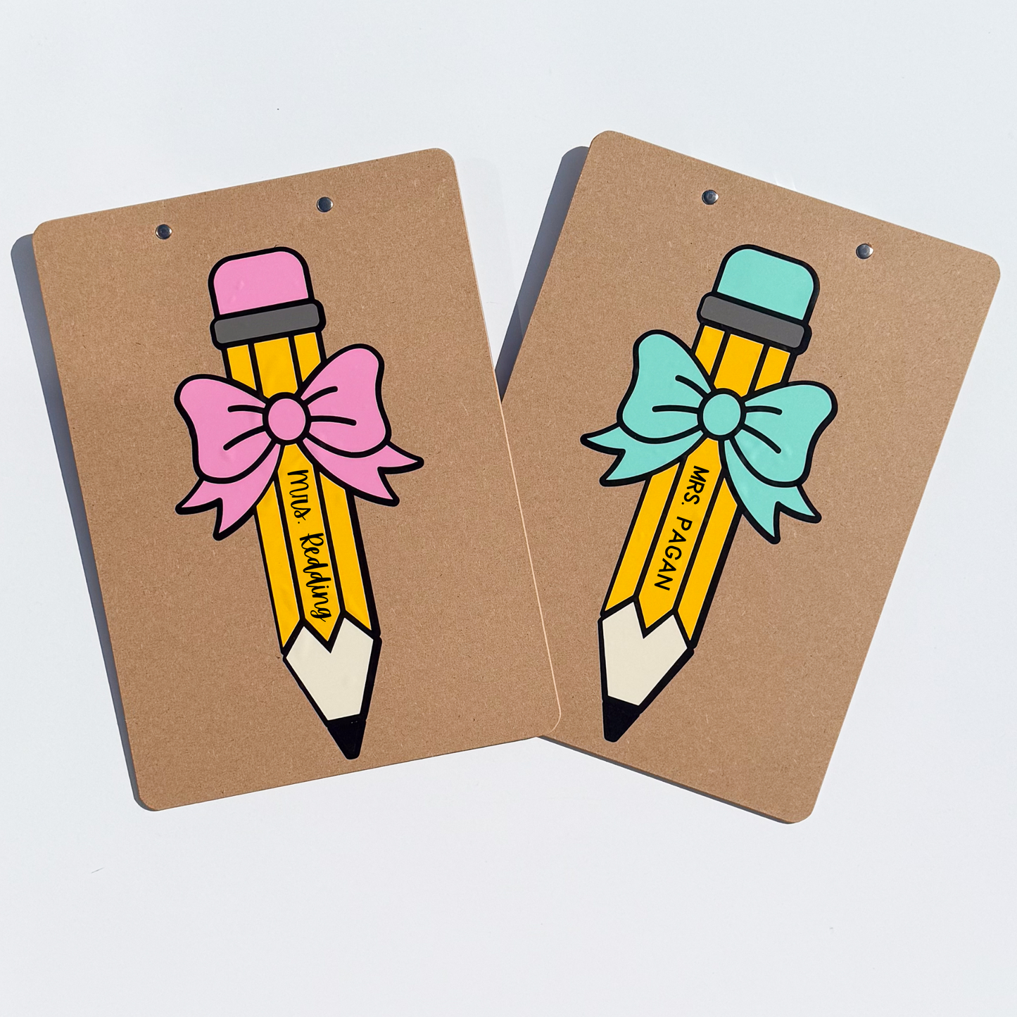 Pencil Bow Clipboard
